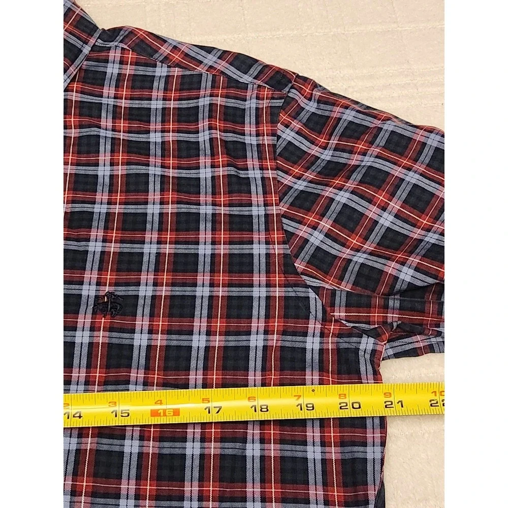 Brooks‎ Brothers Regent Plaid Button Down Shirt Mens Size M Embroidered Logo